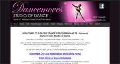 Desktop Screenshot of dancemovesstudio.com